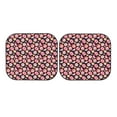 thumbnail image 7 of Goofa Tomatoes Pattern 2 Piece Car Windshield Sun Shade Foldable | Front Windshield Shade for Sun, Heat and UV Rays | Sunshade for Car Front Window-Large, 7 of 7
