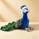 thumbnail image 2 of Juguete de Peluche de Pavo Real Realista Lindo Suave Azul Compañero de Animal Relleno Decoración Del Hogar Regalo de Cumpleaños, 2 of 5