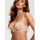 thumbnail image 5 of Sostén DOBREVA 38F Beige de Encaje con Aros Balconette Talla Grande, 5 of 6