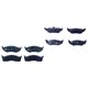 thumbnail image 1 of Set Balatas Semimetálicas Neon 2000 A 2005 Dodge TRW ., 1 of 4