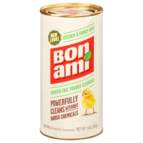 Bon Ami Powder Cleanser Kitchen and Bath 14 oz