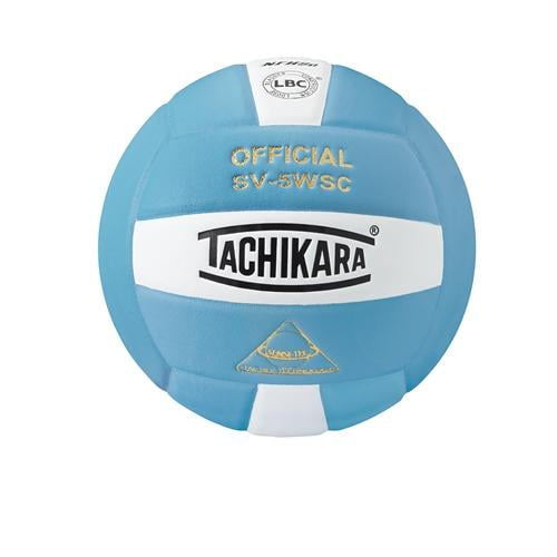 Tachikara Indoor Volleyball SensiTec, Powder Blue/White