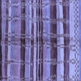 thumbnail image 1 of Ahgly Company Indoor Square Oriental Blue Industrial Area Rugs, 8' Square, 1 of 4