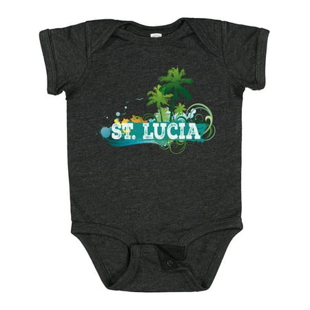 

Inktastic St Lucia Vacation Cruise Trip Gift Baby Boy or Baby Girl Bodysuit