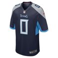 thumbnail image 2 of Men's Nike Calvin Ridley  Navy Tennessee Titans  Game Jersey, 2 of 6