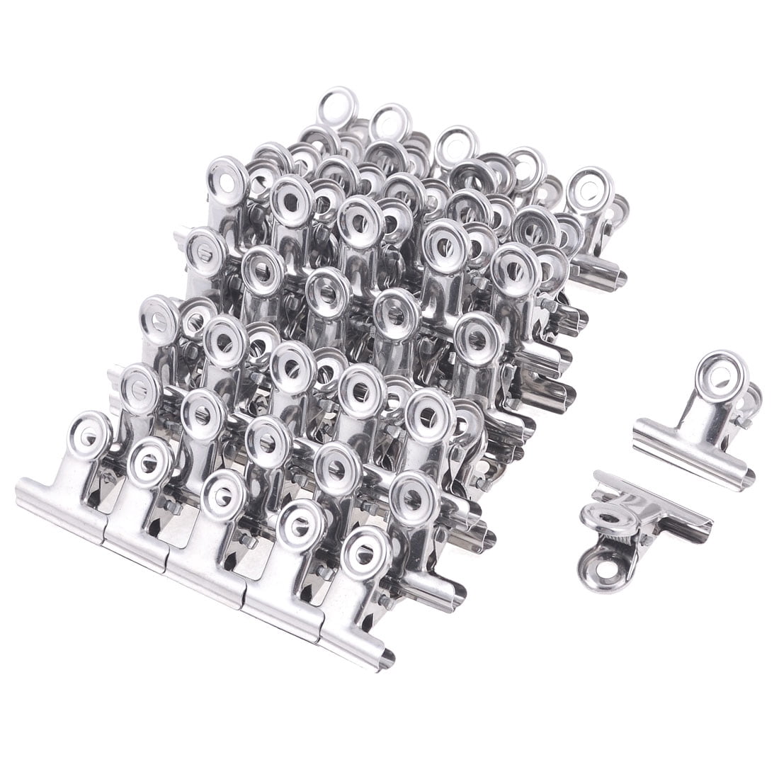 28 Stuks Metalen Bindclips – 7 Kleuren, 3x3 Cm, Mini Bulldog Clips, Voor Foto's, Documenten, Snacks En Knutselwerk