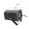 thumbnail image 2 of Tignapoo 12V/24V Reversing Alarm Horn with Six Tones, 105dB Loud Beeper for Vehicles, Compact Black Plastic Design, Ideal for Safety Alerts while Backing Up, 2 of 6