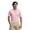 Pink Flamingo, variant on Men's & Big Men's Performance Flamingo Printed Short Sleeve Polo Shirt, up to 5XL
