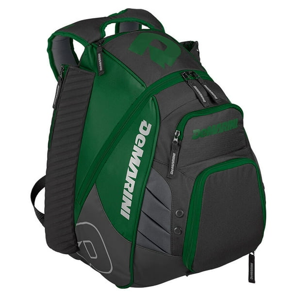 DeMarini Voodoo Rebirth Baseball & Softball Backpack, Dark Green