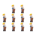 thumbnail image 1 of Para Fallout 4 Vault Boy Bobblehead Gaming Anime Figuras Modelo Coleccionable (G), 1 of 5
