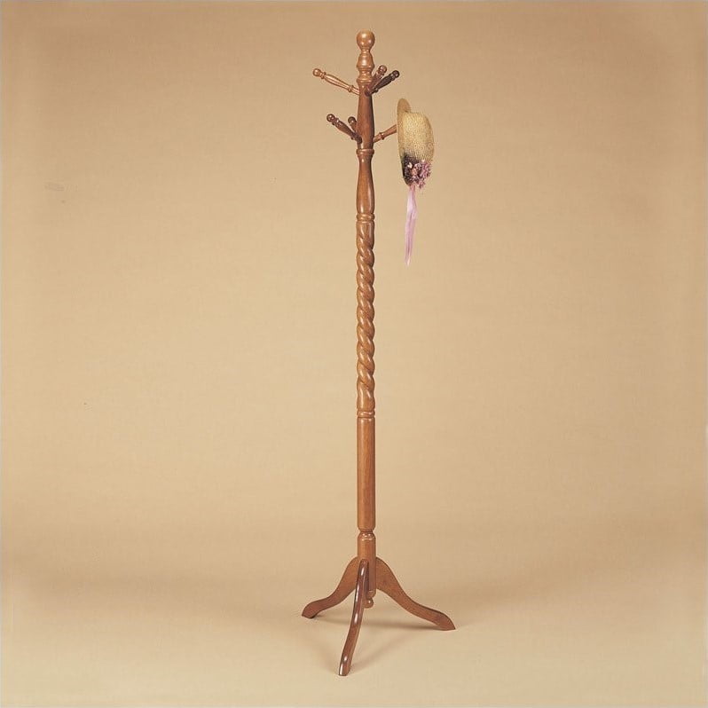 Powell Furniture Nostalgic Oak Twist Standing Coat Rack Interesting Twist Coat Rack Powell Furniture Nostalgic Oak Twist Standing Coat Rack Interesting Twist Coat Rack