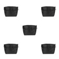 thumbnail image 1 of Billuyoard Organizador de bolso expandible con cierre de cremallera Bolsa de almacenamiento elegante y simple Bolsa de nailon impermeable negro Type2 NO2, 1 of 6