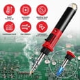 thumbnail image 4 of Soldador de Gas Inalámbrico Pistola de Soplador Antorcha Autoencendido Arranque Instantáneo Herramienta de Soldadura con Control de Llama Ajustable,A, 4 of 5
