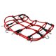 thumbnail image 3 of Ounissouiy Red elástica para equipaje, portaequipajes para techo de coche, ganchos de red de almacenamiento, banda de goma de repuesto para 1:10 RC Crawler Kits de construcción modelo Rojo Ounissouiy WJ3142-03, 3 of 4