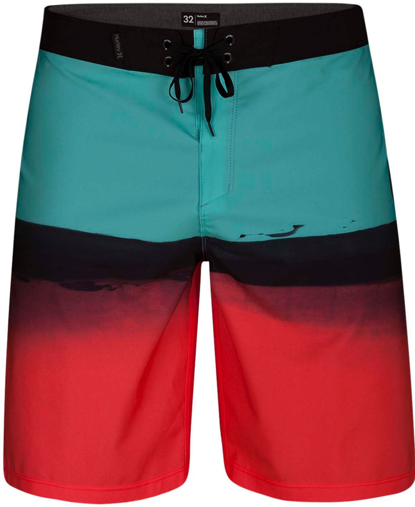 Mens Shorts Board Surf Colorblocked Drawstring 31 - Walmart.com