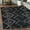 Black&Creme, variant on Playa Rug Machine Washable Area Rug With Non Slip Backing - Stain Resistant - Eco Friendly - Family and Pet Friendly - Aspen Tribal Moroccan Bohemian Creme&Black Design 2'2''x6'