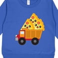 thumbnail image 3 of Inktastic Pizza Lover Food Truck Funny Toddler Sweatshirt, 3 of 4