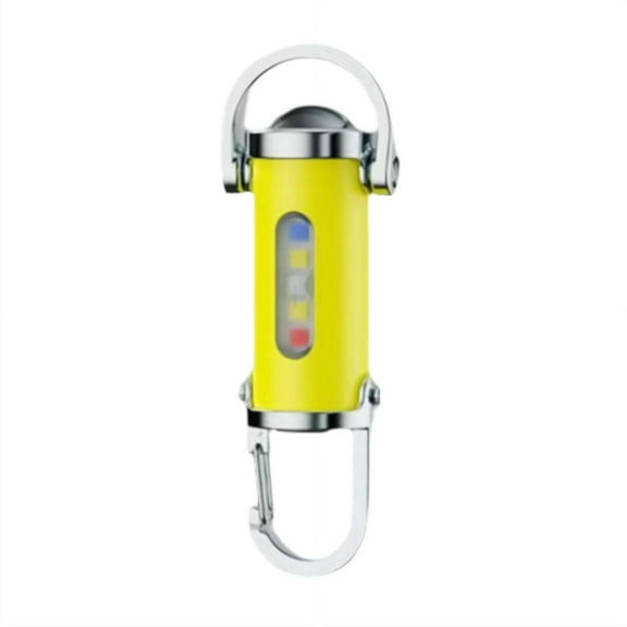 Waterproof Keychain Light, Small Flashlight, Multi-functional, USB Rechargeable, Ultra Bright, LED Keychain Light, Various Modes, Mini, Portable, Ultra Lightweight, 10 Hours of Continuous Use