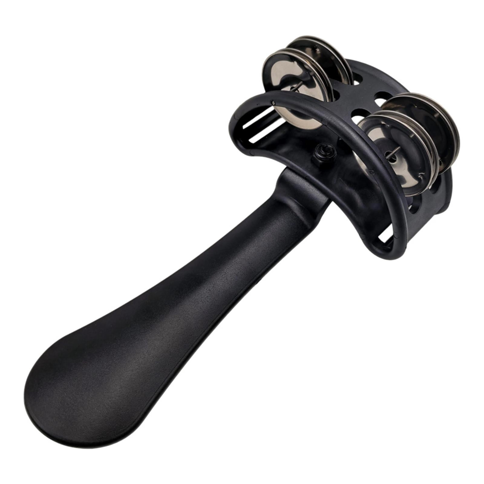 Dualoai Handheld Tambourine Accompaniment Gifts Hand Held Percussion for Kids Adults