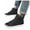 Black, variant on WNVMWI Mens Shoes Black Sneakers Non Slip Work Shoes for Men Black Leather Dress Shoes Lightweight Casual PU Sneakers Walking Shoes for Men Comfortable Running Shoes Fashion Slip On Sneakers Size 43