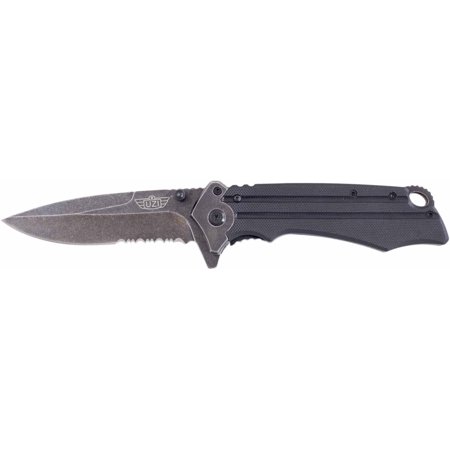 Handle Stainless Steel Liner Lock - EVN Stone Wash IV Knife with 3.56