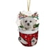 thumbnail image 2 of onlyliua Fin de Temporada Adornos Divertidos para Árboles de Navidad, Adecuados para Perros - Regalos para Amantes de Los Perros - Adornos Navideños - Medias Encantadoras para Árboles de Navidad para, 2 of 2