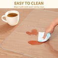 thumbnail image 4 of BesWin Office Chair Mat for Hard Floors, 48" x 32" Interlocking Hard Material Computer Chair Mat, Transparent Desk Chair Mat for Wood & Tile Floors, Heavy Duty Floor Protector for Office & Home, 4 of 7
