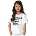 thumbnail image 4 of Matthew Mark Luke John Squad Crewneck T Shirts Boy Girl Teen Brisco Brands XS, 4 of 6