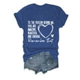 thumbnail image 5 of hcuribad Valentine's Shirts for Women Womens Shirts t Shirts for Women Women's You Are Enough Dear Person Behind Me Print Crew Neck t Shirt Clothing Short Sleeve t Shirt Blue L, 5 of 9