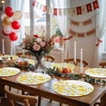 thumbnail image 5 of Yellow Daisy Round 13 Inch Placemats Set of 6, Spring Floral Summer Botanical Watercolor HeatResistant Non Slip Place Mats for Dining Table, Wipeable Braided Kitchen Table Mats for Housewarming, 5 of 9
