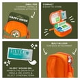 thumbnail image 6 of Be Smart Get Prepared Outdoor First Aid - Happy Hiker, 65 Piece, 6 of 9
