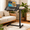 Black, variant on LIFERECORD Small Standing Desk Rolling Table with Wheels, Adjustable Height Portable Workstation