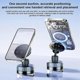 thumbnail image 3 of T26 Magnetic Car Phone Holder Multi-Angle Adjustable Vacuum Suction Stand - Black, 3 of 5
