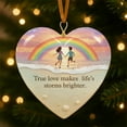 thumbnail image 2 of WMGHA Christmas Couples Gifts for Him and Her - Acrylic Christmas Ornaments 2026 for Tree Decorations - Anniversary Birthday Gifts for Women Men Girlfriend Boyfriend, Stocking Stuffers Ornament, 2 of 7