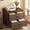 Brown, variant on 2 Drawer Wood File Cabinet for Home Office, Lateral Filing Cabinet with Large Printer Stand Surface, Office Storage Organizer fits Letter/A4 Size Folders