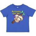 thumbnail image 3 of Inktastic My Grandma Loves Me Sloth Boys or Girls Baby T-Shirt, 3 of 5
