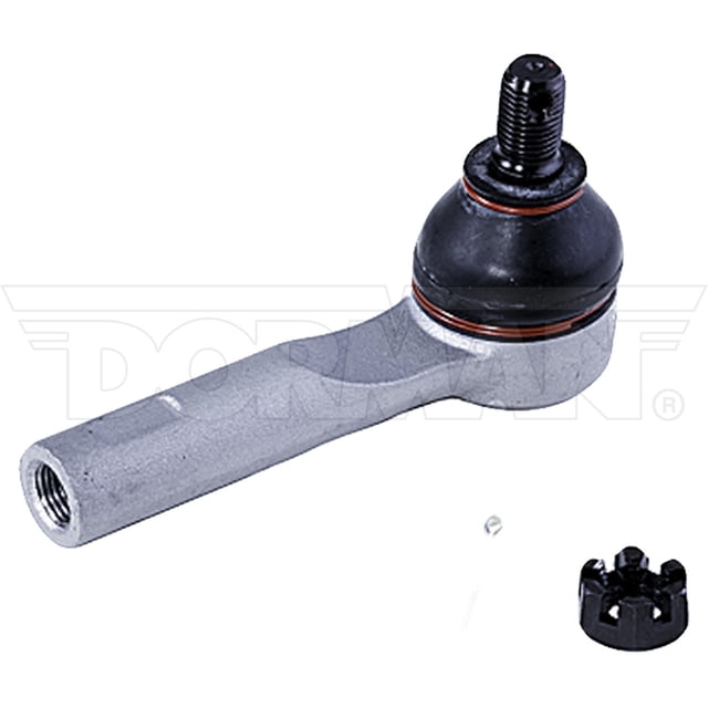 Dorman MAS Select Chassis Embout de Tringle T2814 Select; Remplacement OE; Longueur 100 Millimètres; Acier; avec Écrou/goupille de Château