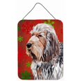 thumbnail image 1 of Carolines Treasures SC9756DS1216 Otterhound Flocons de Neige Rouges Impressions Murales Ou de Porte en Métal Aluminium pour les Fêtes, 1 of 2