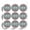Clear, variant on Gangsta Wrapper Planner Calendar Scrapbooking Crafting Stickers