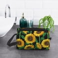 thumbnail image 5 of Honeii Sunflower 1 Print Multi-Purpose Storage Bag,Hanging Dopp Kit,Small Toiletry Bag for Traveling for Toiletries, Makeup, and Small Essentials, 5 of 6