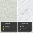thumbnail image 6 of Davulos Full/Queen Quilt Bedding Set White 3 Pieces Lightweight Soft Modern Geometric Bedspreads, Coverlet Set Quilts for Queen Bed (1 Quilt and 2 Pillow Shams), 6 of 10