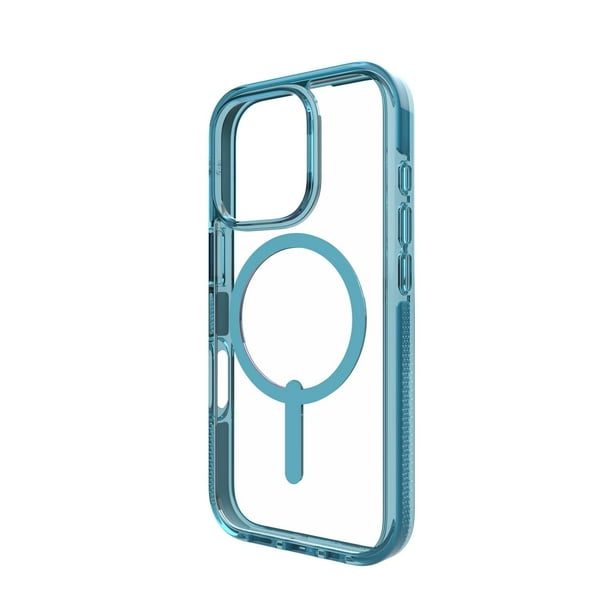 Funda Zagg Santa Cruz Snap Retro Blue para iPhone 16 Pro azul