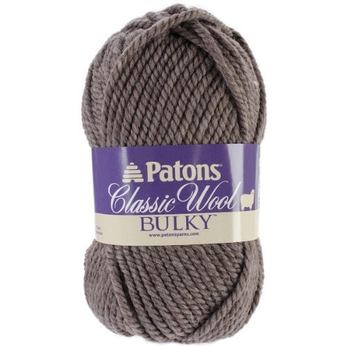 Patons Classic Wool Bulky Yarn-Black
