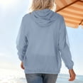 thumbnail image 5 of Women's Upf Sun Protection Jacket Long Sleeve Lightweight Breathable with Zippered Front and Double Pockets for Hiking Travel Beach Casual Daily Wear Fashion Essential Gift for Women, 5 of 9