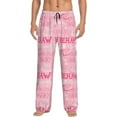 thumbnail image 5 of Mens Pajama Pants, Western Cowgirl Soft Sleep & Lounge Pants for Men, Cuteness Casual PJ Bottoms Pants with Pockets, 5 of 7