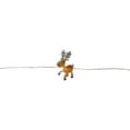 thumbnail image 3 of Northlight Battery Operated Reindeer Christmas Light Set - Warm White LED - 6' Clear Wire - 20ct, 3 of 3