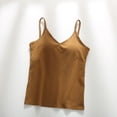thumbnail image 5 of Pounoo Womens Tops V Neck Spaghetti Strap Slim Fit Stretchy Cami Tops Casual Layering Tank Tops Daily Street Style Wear Gift, 5 of 7