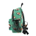 thumbnail image 4 of FORMRS School Backpack with Front Zippered Pocket 12" Student Travel Daypack, Green American Footballs, 4 of 6