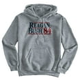 thumbnail image 3 of 1984 Presidential Election Political Hoodie Sweatshirt Women Men Brisco Brands S, 3 of 8