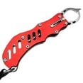 thumbnail image 4 of CSChome Stainless Steel Fish Gripper Stainless Steel Fish Gripper - Fish Mouth Lip Grabber with Ruler Scale, EVA Handle Fishing Pliers, 4 of 7